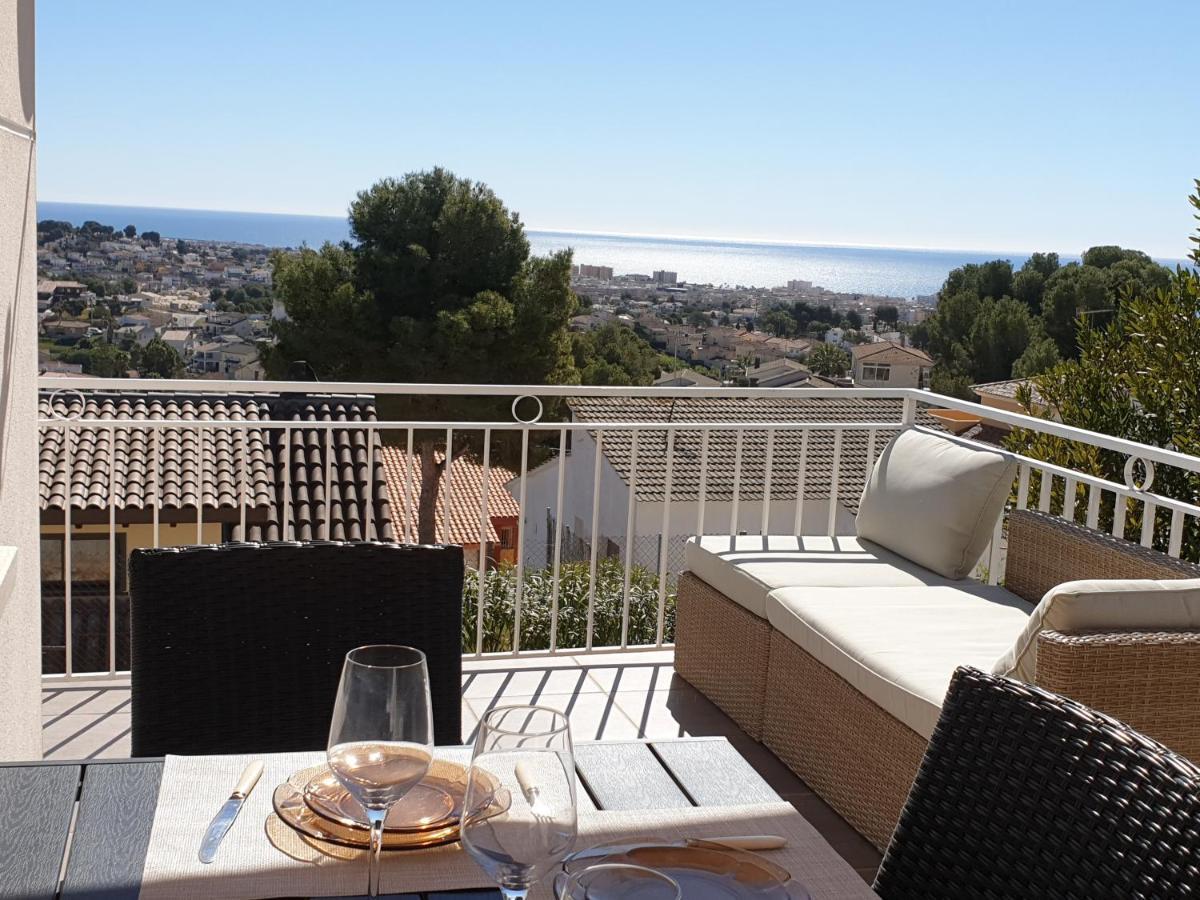 Precioso Apartamento Con Vista Al Mar Calafell Luaran gambar