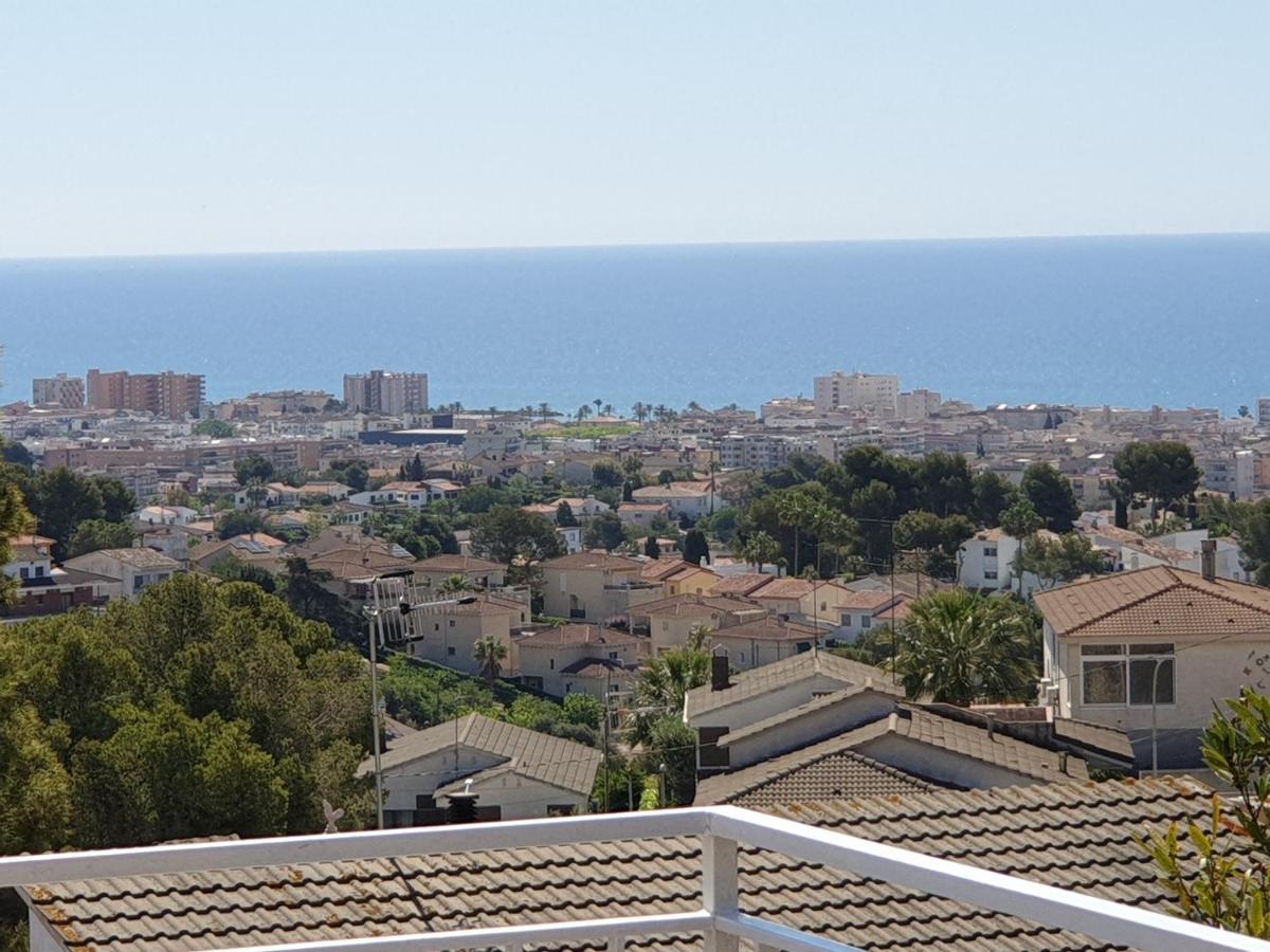 Precioso Apartamento Con Vista Al Mar Calafell Luaran gambar